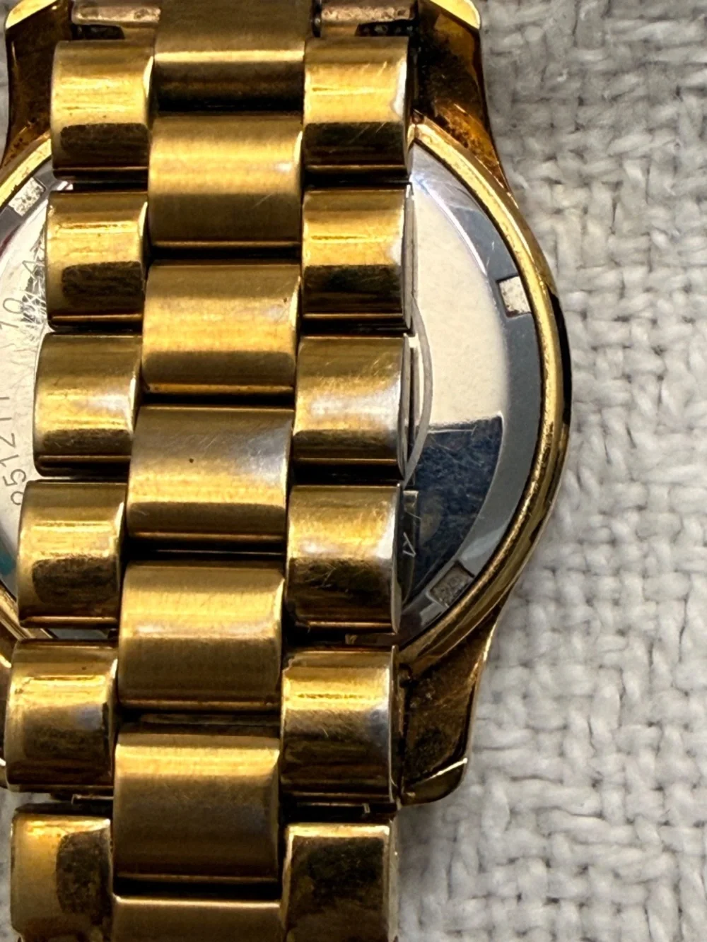 Michael Kors Gold Metal Link Wrist Watch #6